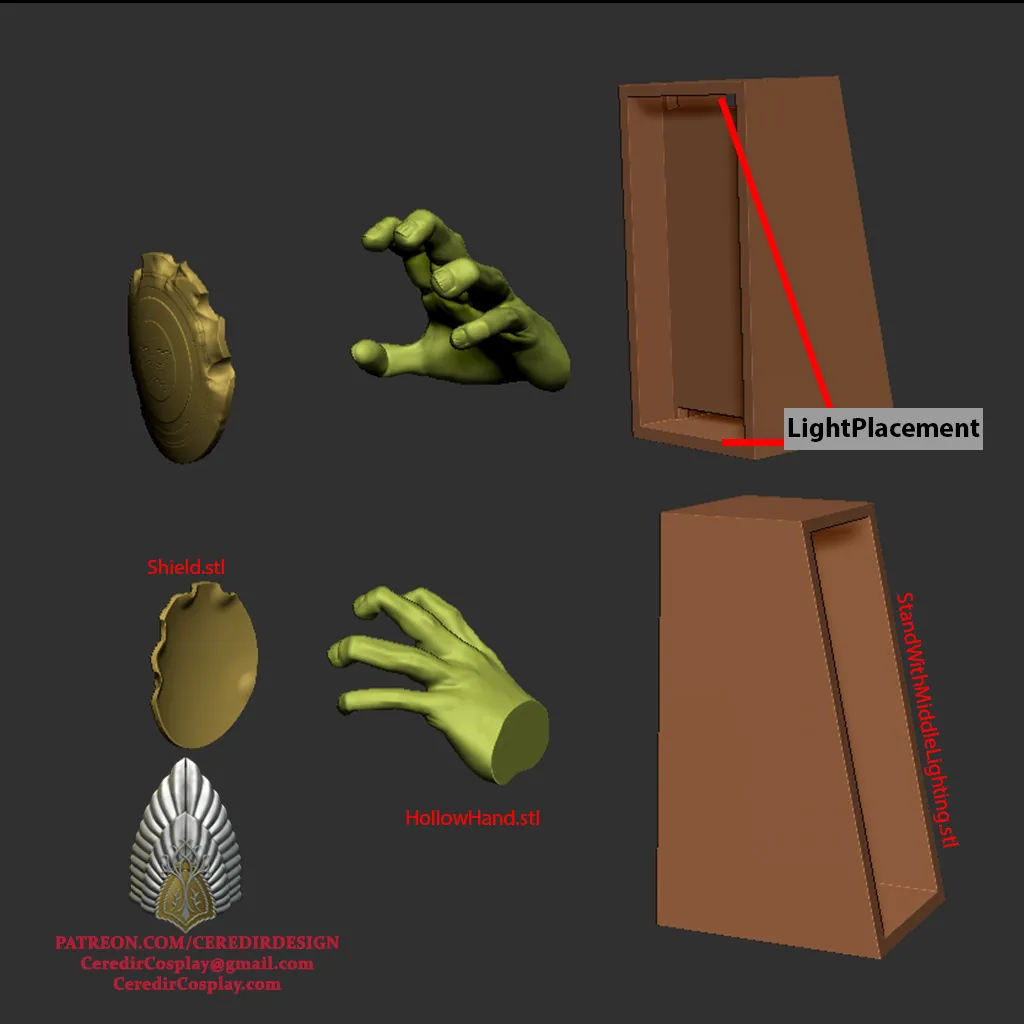 Red Hulk Book Nook 3D DIGITAL DOWNLOAD
