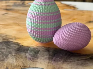 Knitted Easter Egg