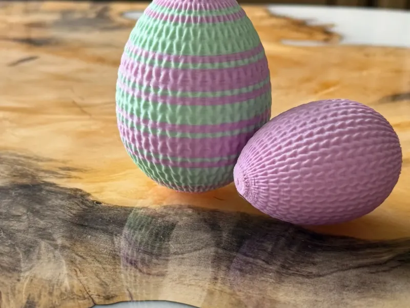 Knitted Easter Egg