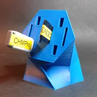 Spiralised Hexagonal USB and SD Card Holder-1