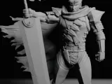 Scultura di Guts - Fan Art di Berserk-0