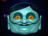 Dandadan Alien Serpo Mask - Dan Da Dan Okarun Cosplay-0