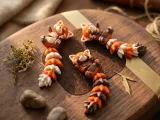 Fluffy Tail Cute Flexi Baby Red Panda - Toy/ Keychain/Magnet-5