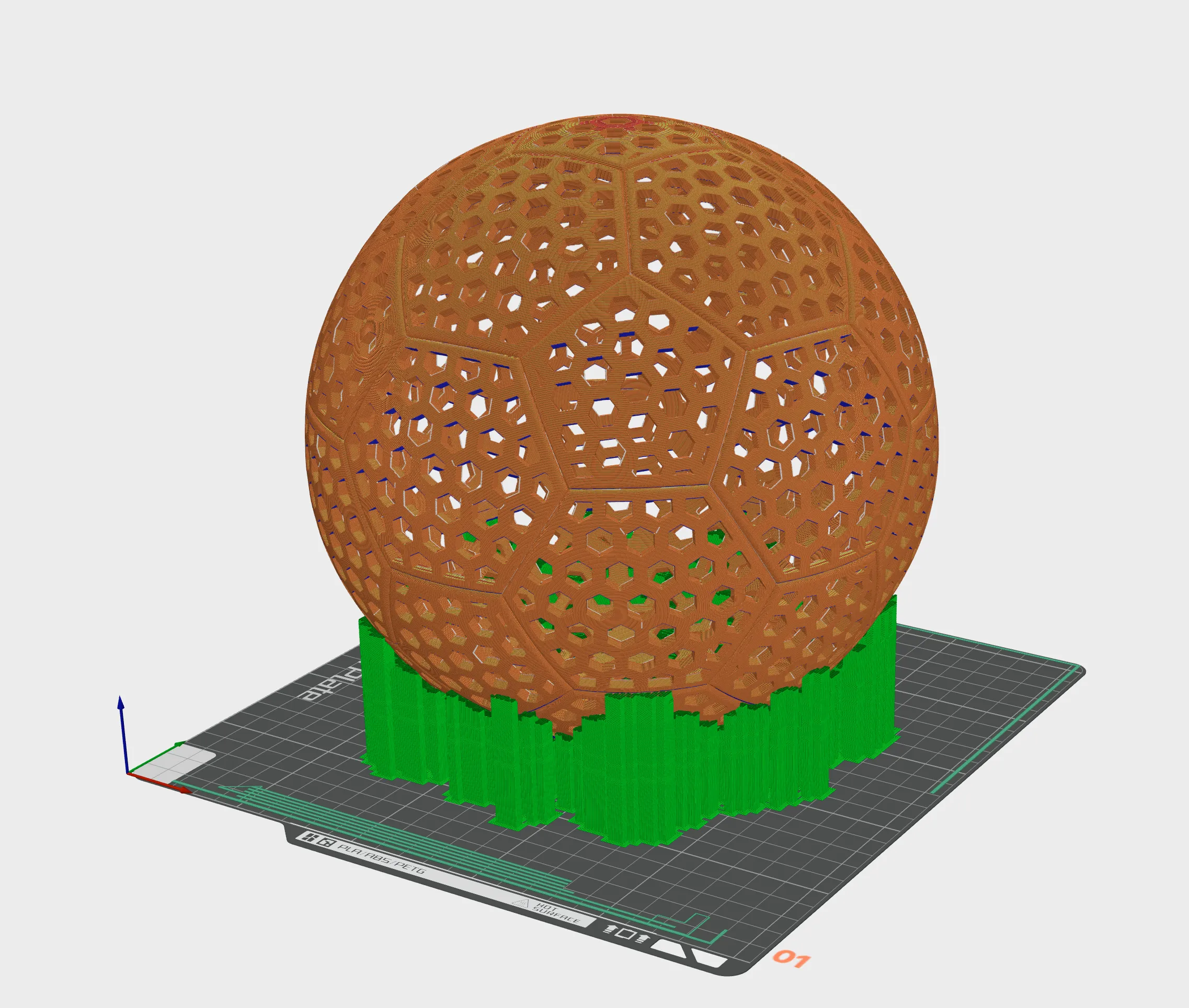 Print in Place Airless Soccer Ball - Airless Football