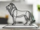 Lion Line Art-0