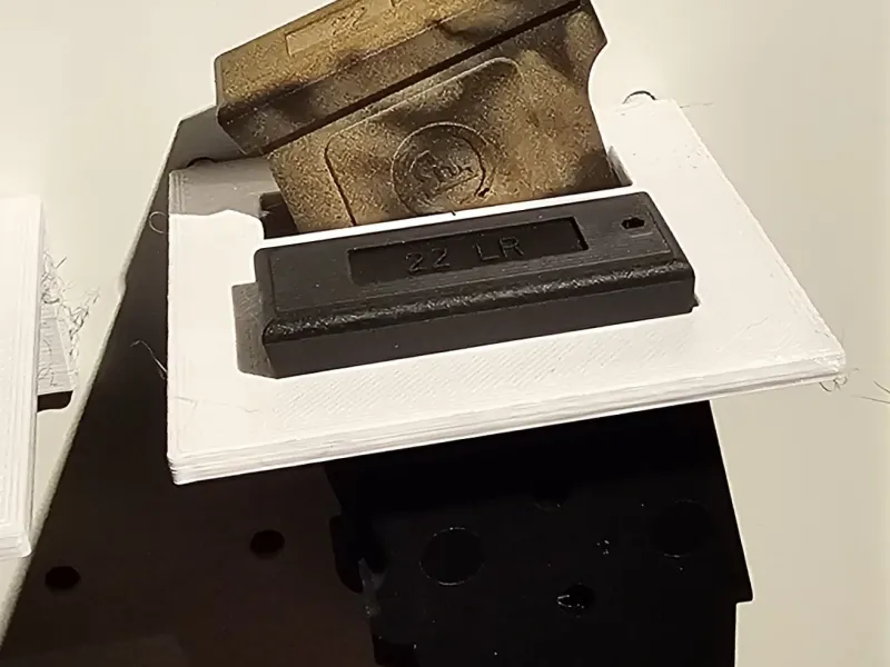 .22 caliber magazine wallmount