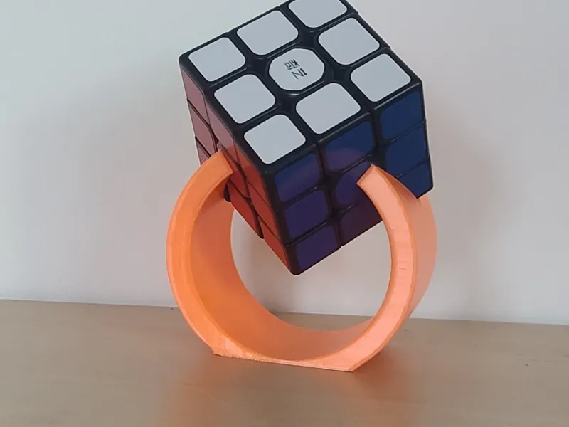 Modern Rubik Cube Stand