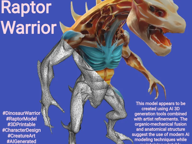 Battle-Ready Raptor Warrior
