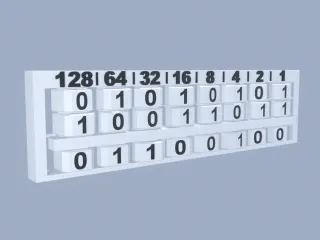 Binary Abacus