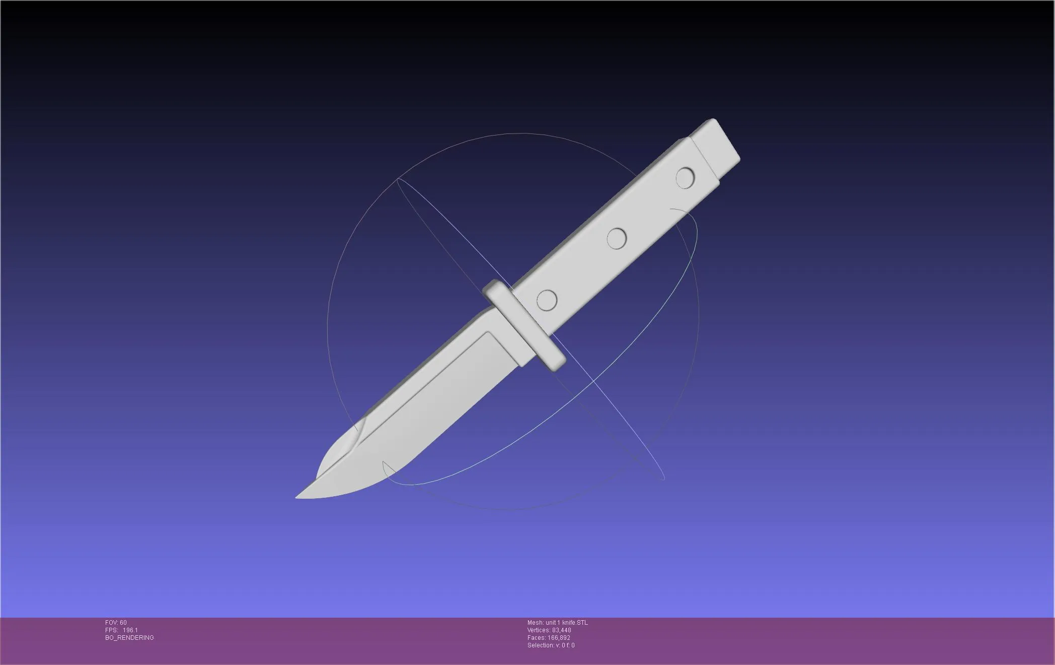 Evangelion Original Unit 1 Prog Knife