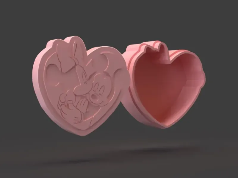 Minnie ve Mickey Takı Fiyonk