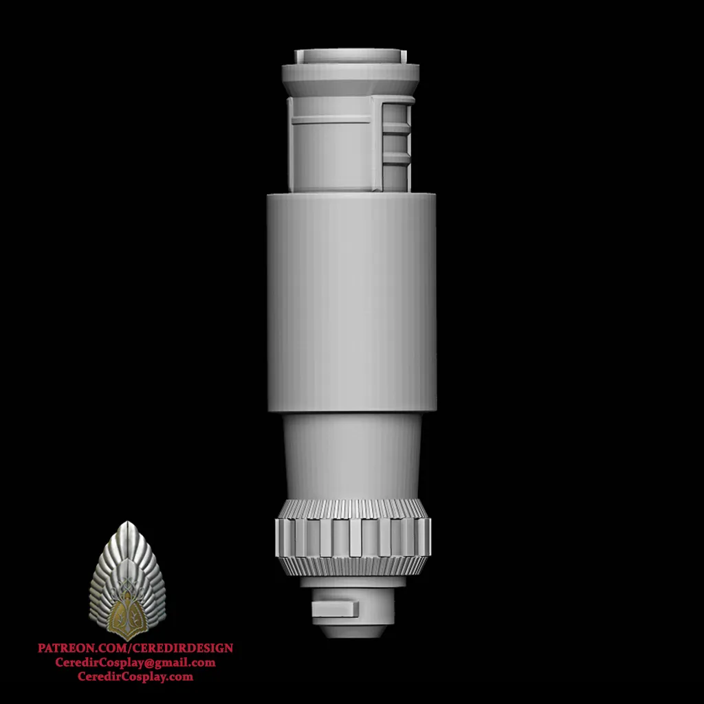 Mandalorian Armorer Belt Pieces 3D DIGITAL DOWNLOAD