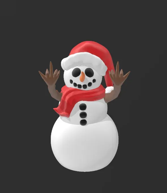 Rude snowman v2