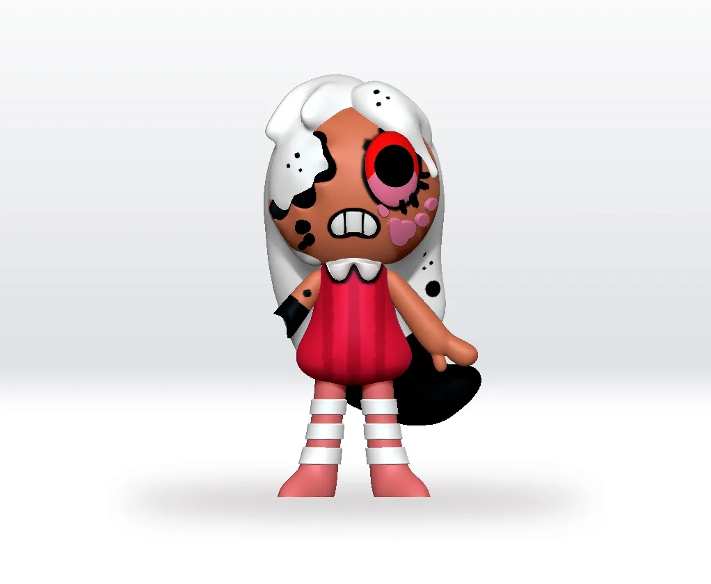 Twisted Ginger Dandy's World 3D STL Model Fanart STL file