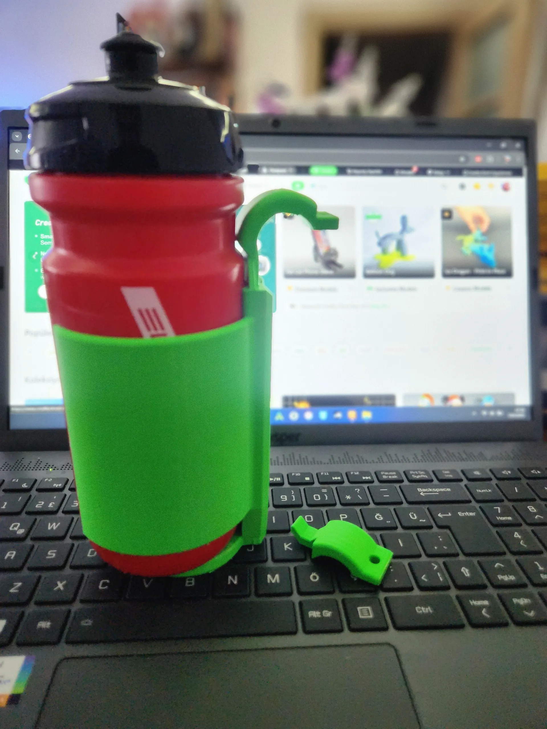 Bisiklet Scooter Su Kutusu Taşıyıcı / Bicycle Water Holder