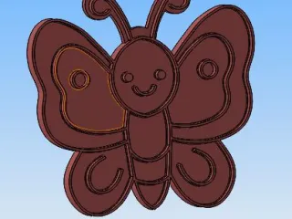Marcador e cortador - Borboleta
