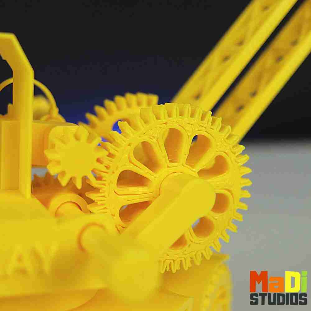 Kids Engineering Crane Hook 3D model 3D printable