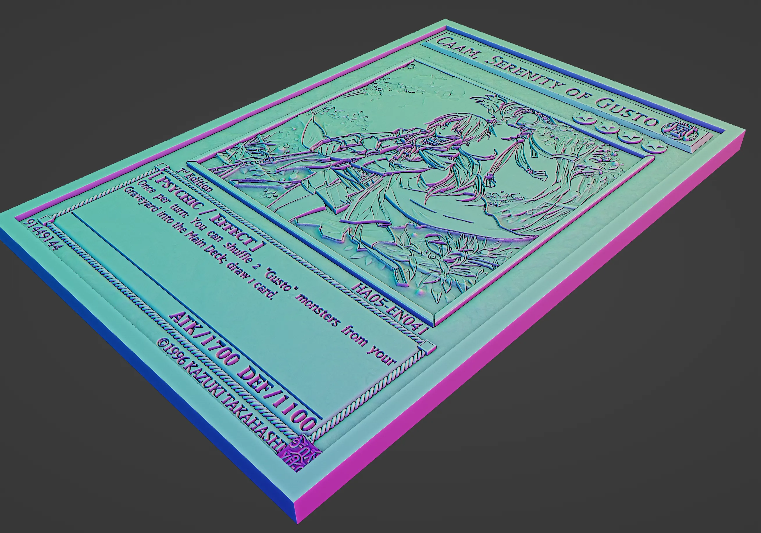 Caam, Serenity of Gusto - yu-gi-oh!
