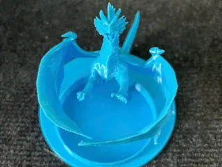 Red Dragon Pen Holder