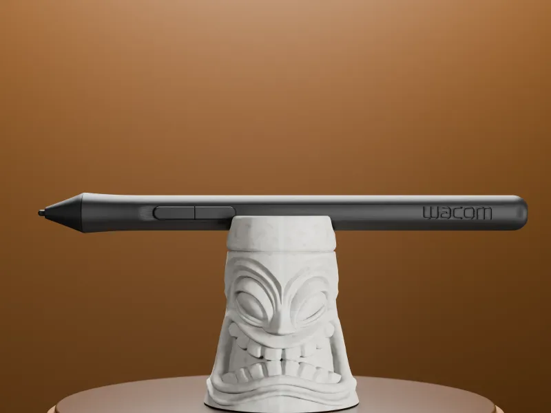 Tiki Wacom Pen Hodler
