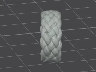 Midnight Braid Loop Ring – Noah0x03
