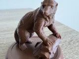 Honeybadger statue-1