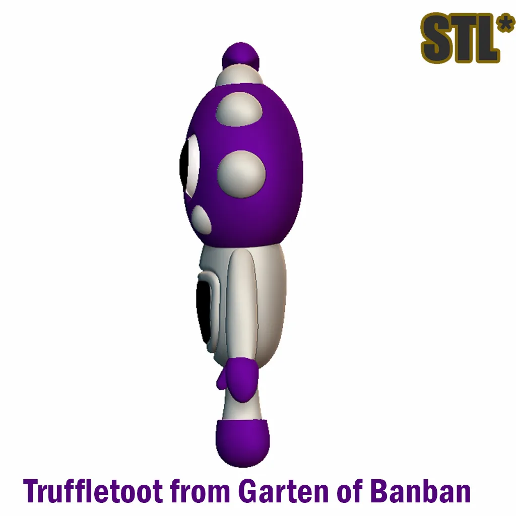 Truffletoot from Garten of Banban STL 3D Character Fanart
