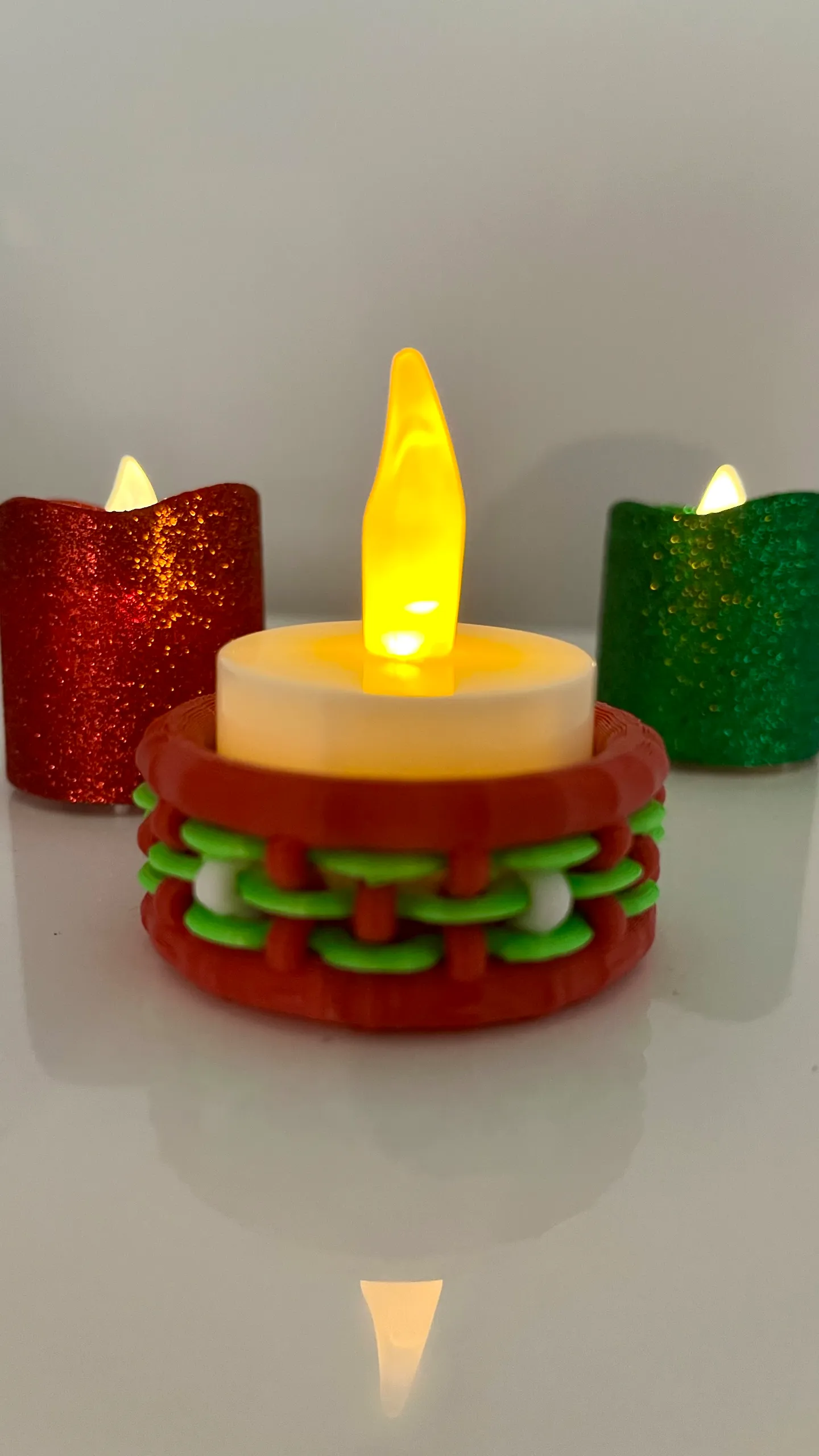Tea light candle holders-3