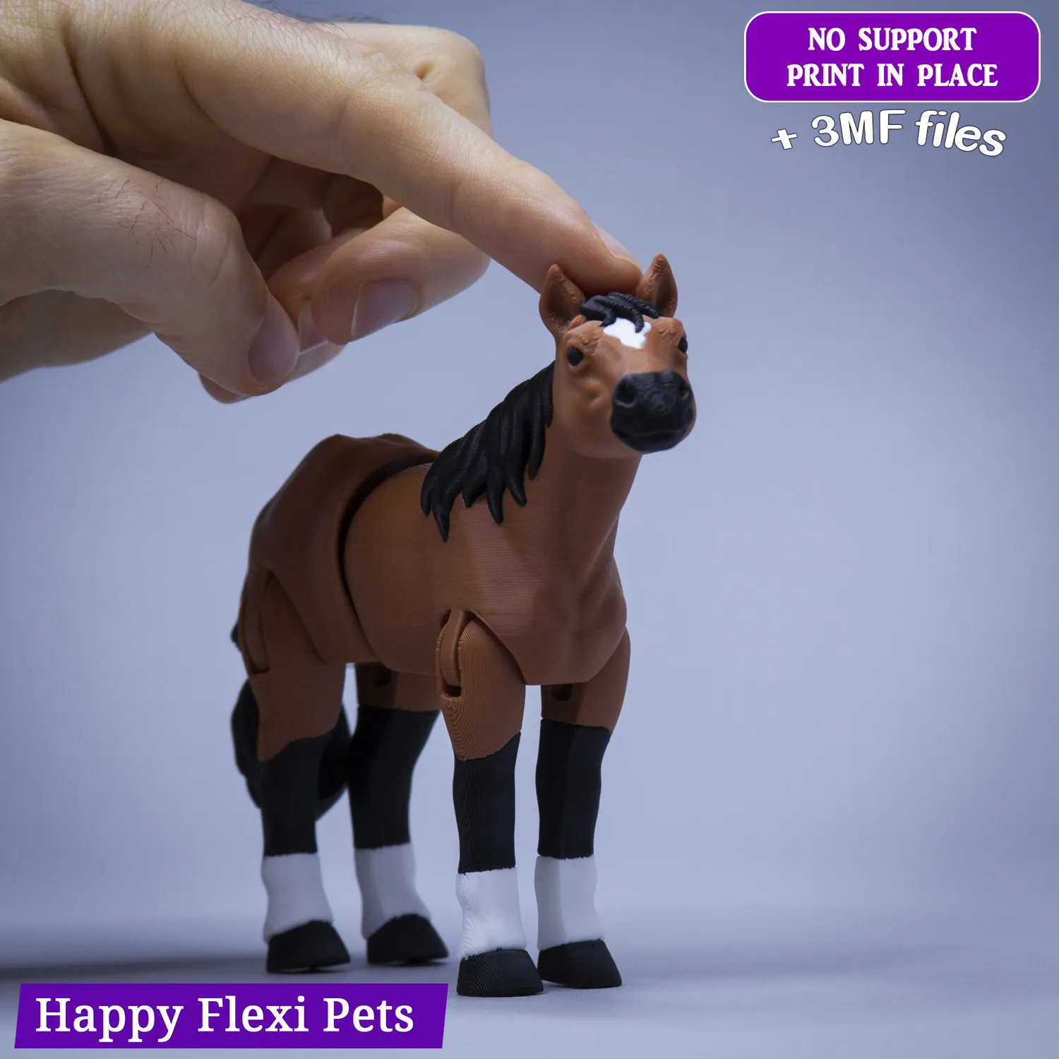 Horse the lifelike flexi toy