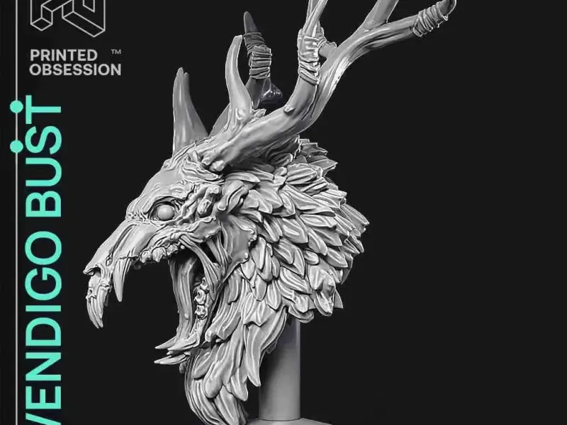 Buste Wendigo - Halloween - Exclusivité Creality Cloud