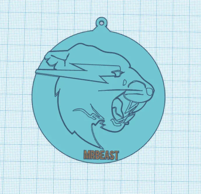 Portachiavi Mrbeast