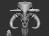 MYTHOSAUR HAIR CLIP 3D DIGITAL FILE DOWNLOAD-2