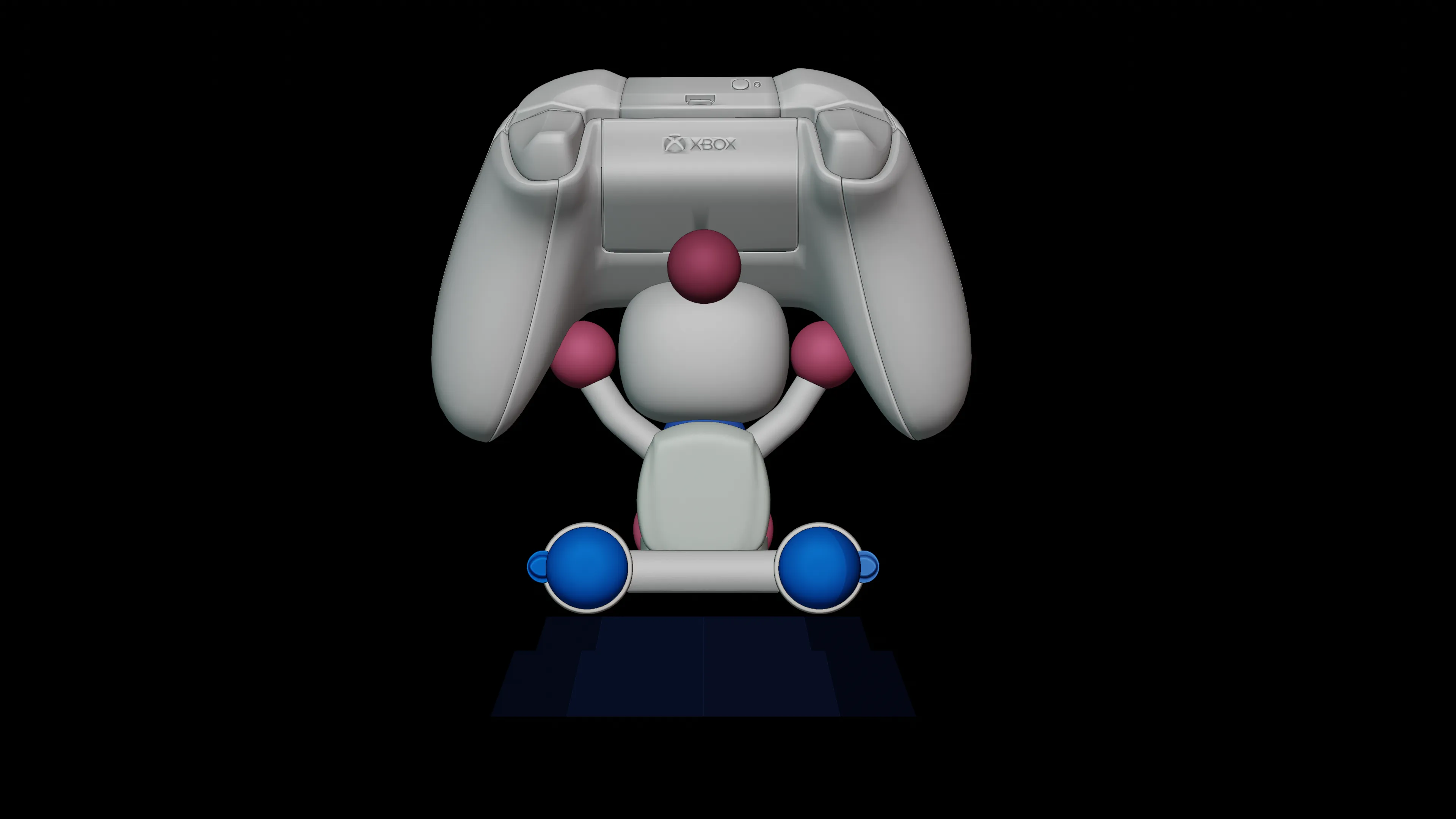 Bomberman 4 Joystick Stand Figure