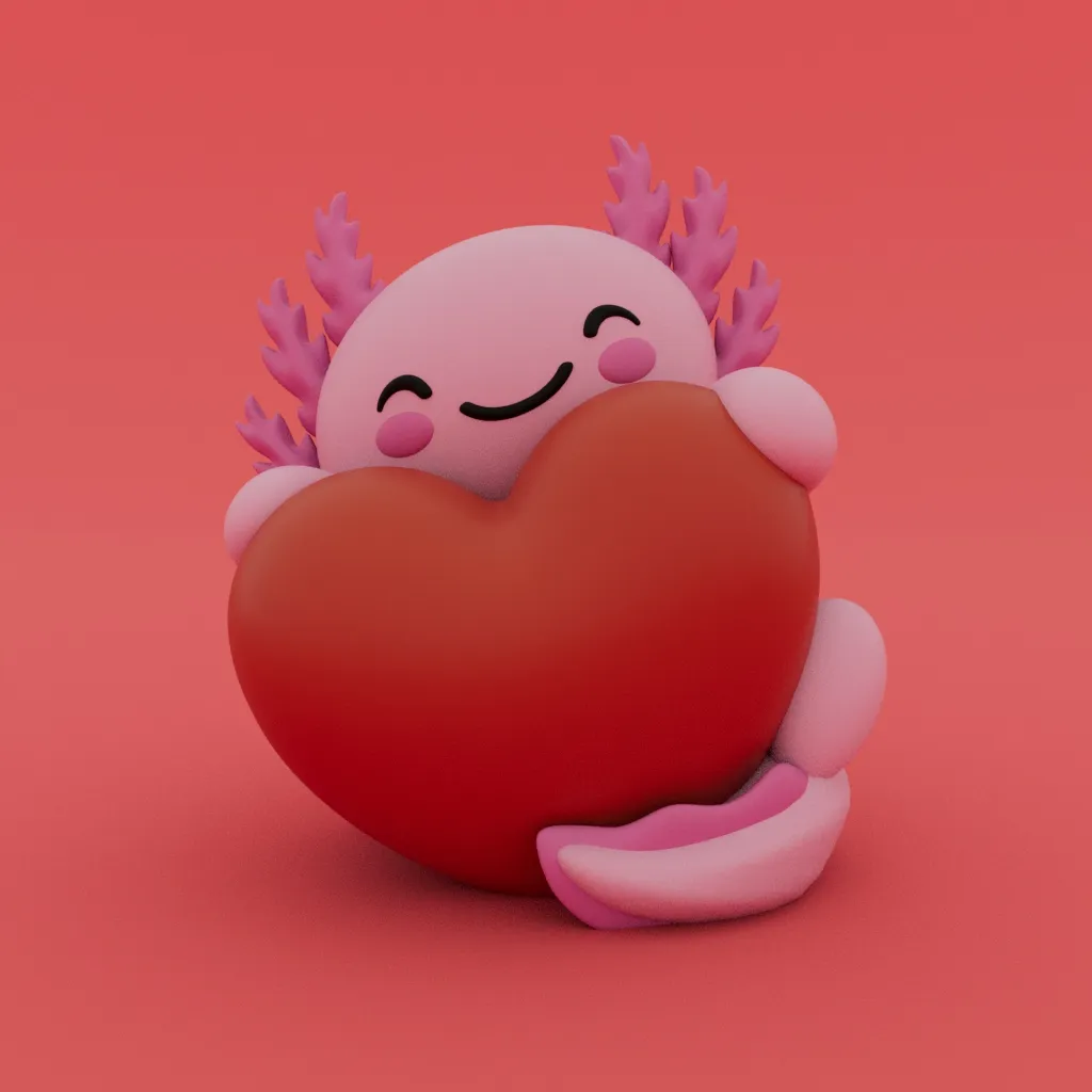 Valentine's Special - Axolotl 03