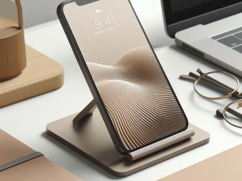 Modern Smartphone Stand – Keep Your Phone at Your Fingertips