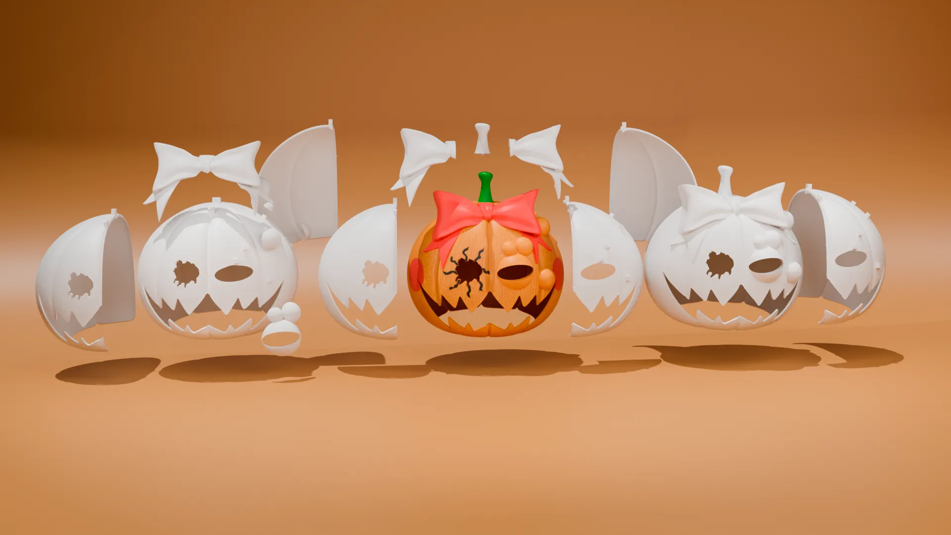Pumpkin Night mask Cosplay