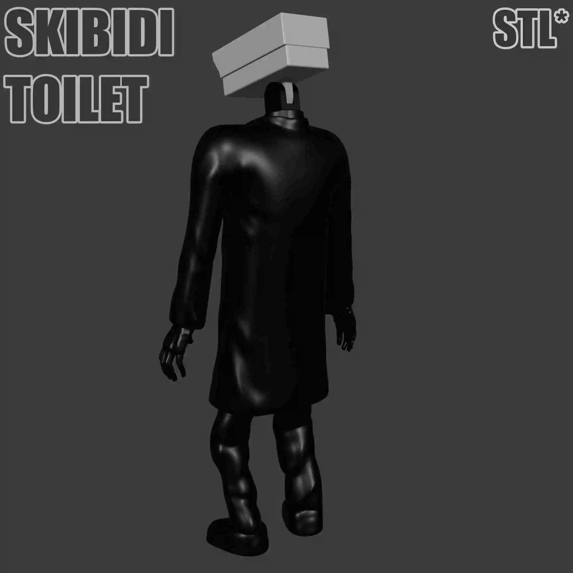 STL file TITAN CAMERAMAN SKIBIDI TOILET