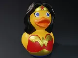 Cute Wonder Woman Rubber Duck-0