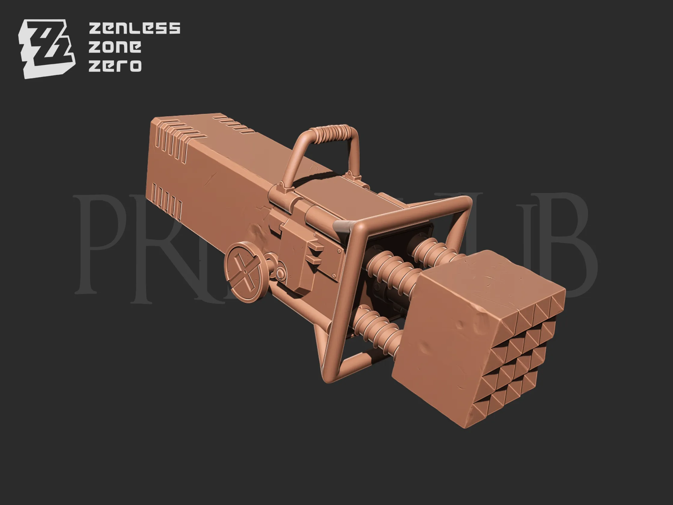 ZenlessZoneZero ben bigger W-Engine Big Cylinder for cosplay