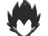 Vegeta Keychain Black-2