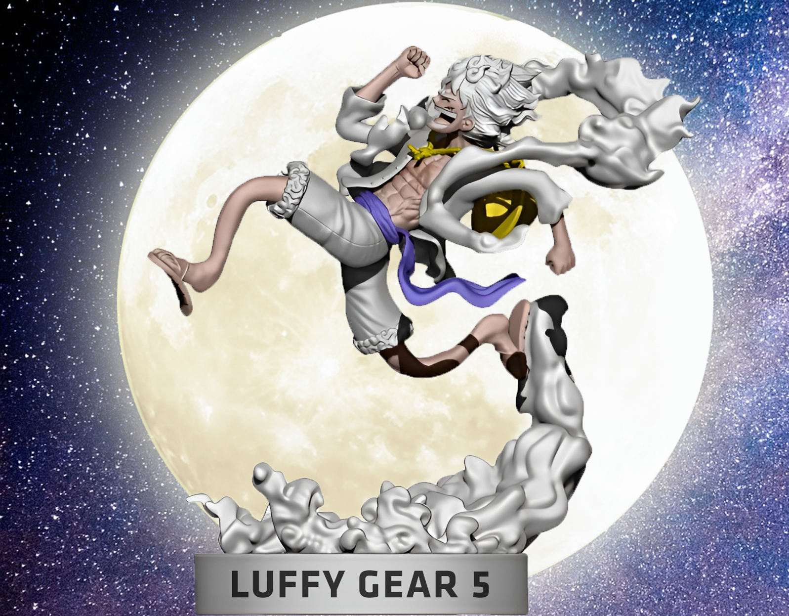 Luffy Gear 5 png (Free Download)