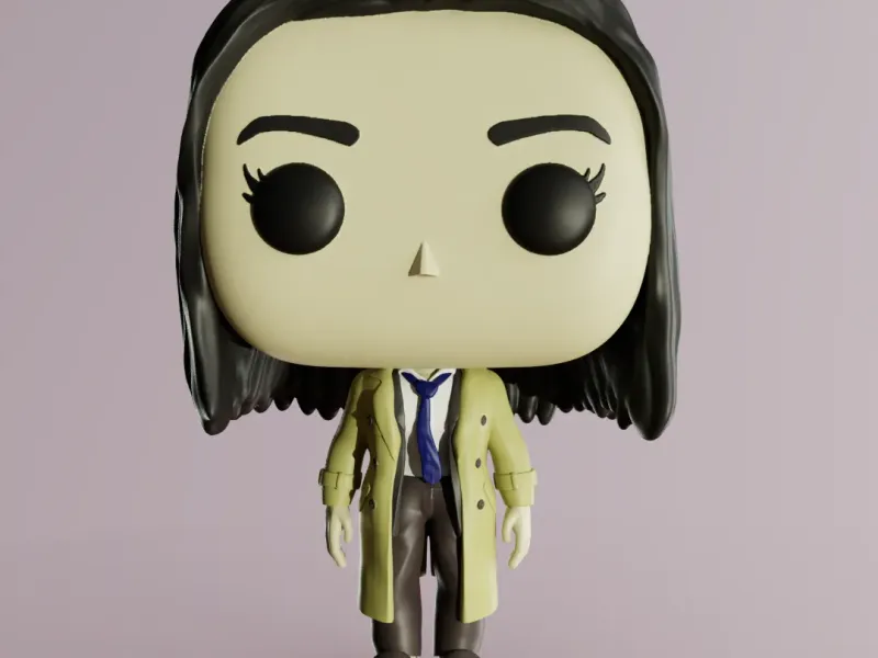 Funko Custom Mujer en traje