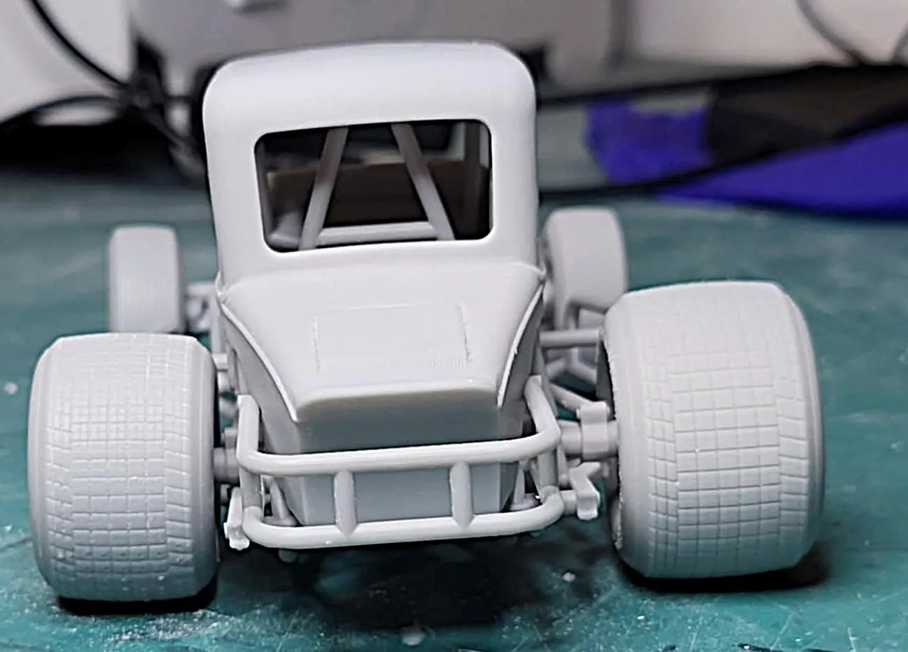 Vintage Sprint car Version 2 Scale 1:25-3