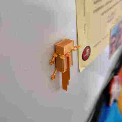 MineCraft Axlotle Fridge Magnet