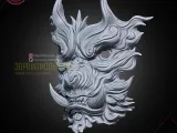 Black Myth Wukong - Bronze Monkey Mask - Premium STL-6