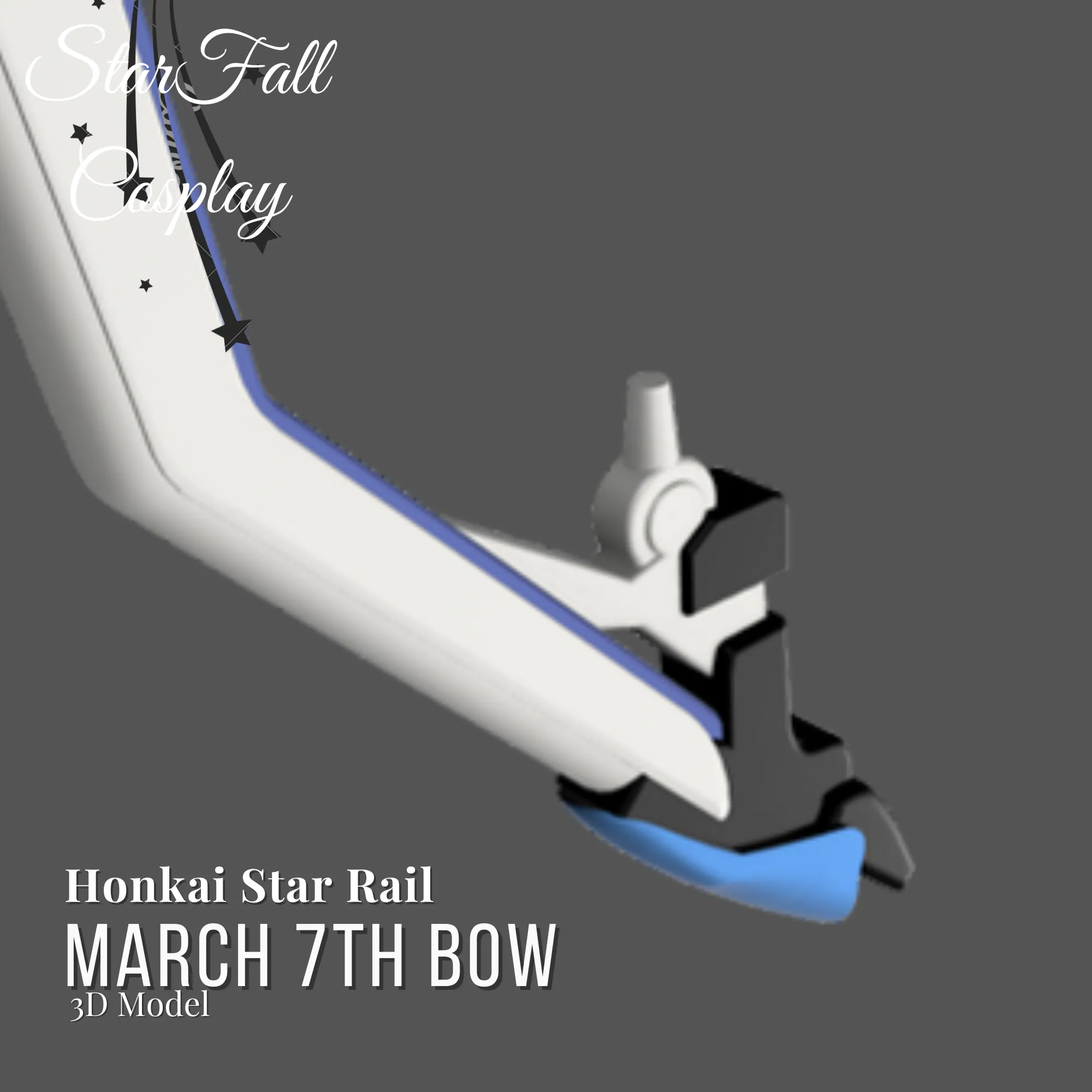 March 7th Bow 3D Model Honkai Impact