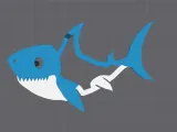 Friendly Shark Peg-1