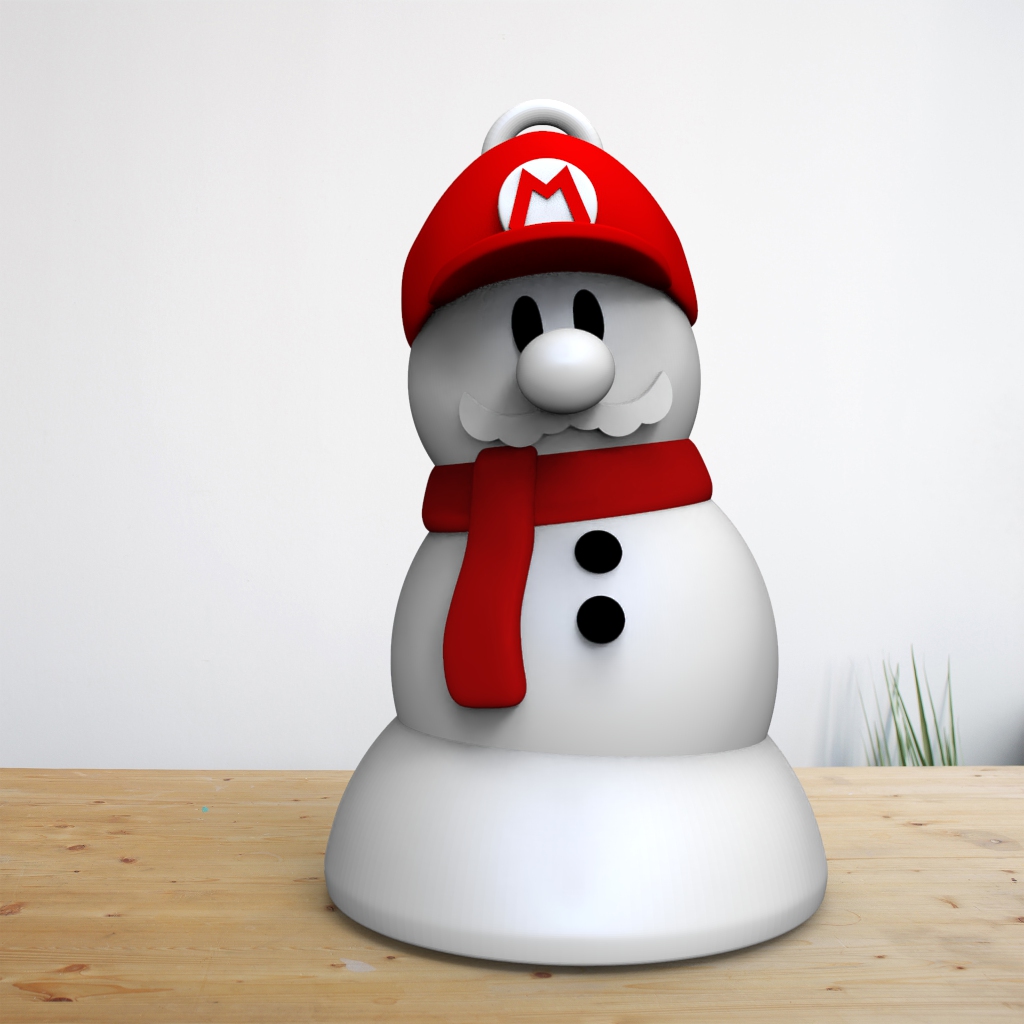 Mario Snowman ⛄ | 3D models download | Creality Cloud