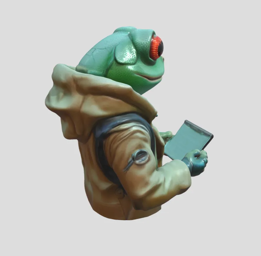 Pepe Cyberpunk Frog