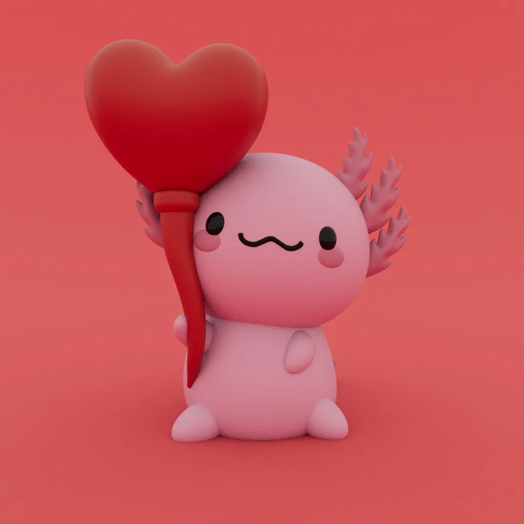 Valentine's Special - Axolotl 01